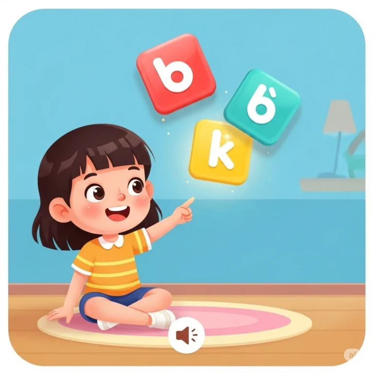 Bài 2: Bé Tập Đánh Vần – Luyện Nghe và Nhận Biết Nguyên Âm Đôi (ai, ao, au…) - game học tập cho bé