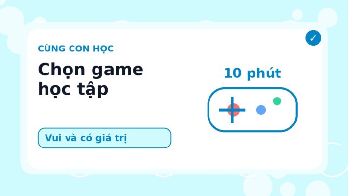 Cách Chọn Game Học Tập Cho Bé