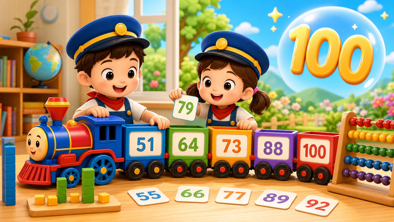 Game Học Số 51-100 Cho Bé Lớp 1