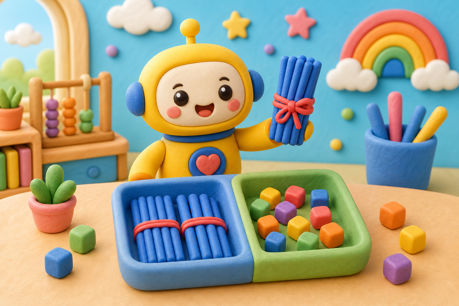 Game Chục Và Đơn Vị: Xưởng Đóng Gói Số Cho Bé 5-6 Tuổi